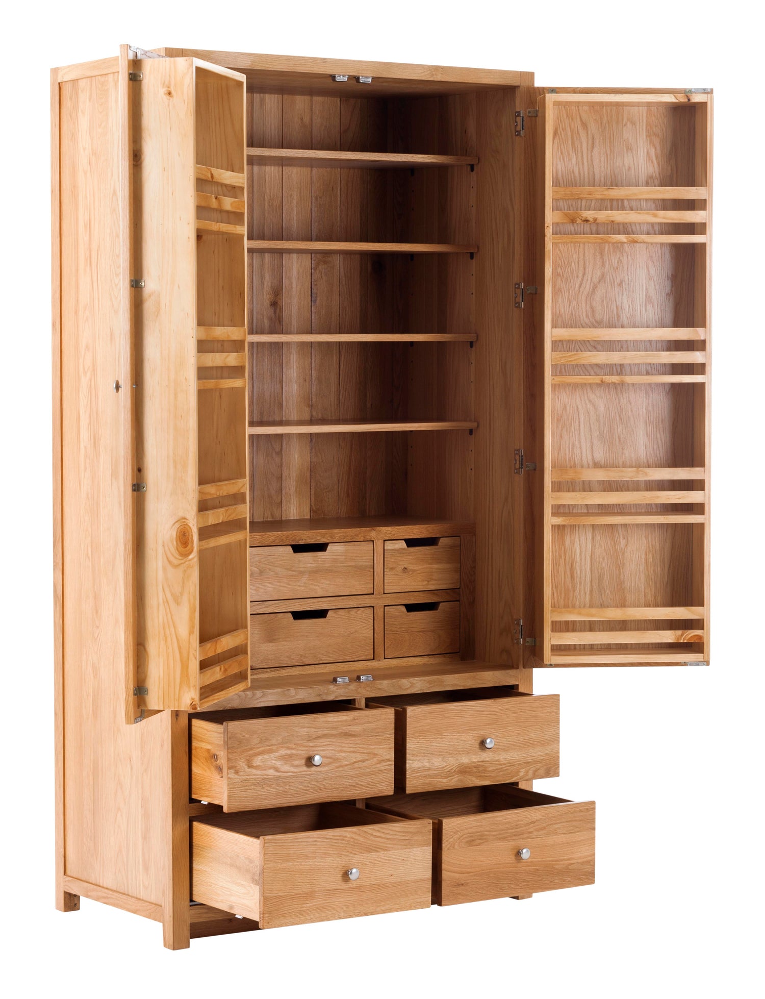 Hand Made Oak Kitchen Cabinets