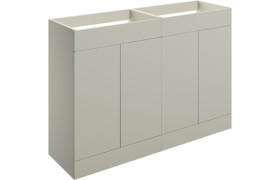 Varsity - Floor Standing 4 Door Basin Unit - 1180mm