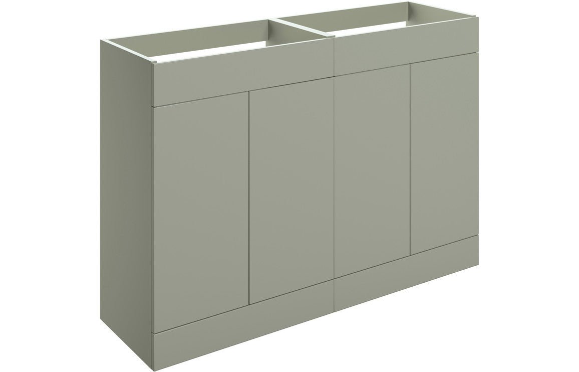 Varsity - Floor Standing 4 Door Basin Unit - 1180mm