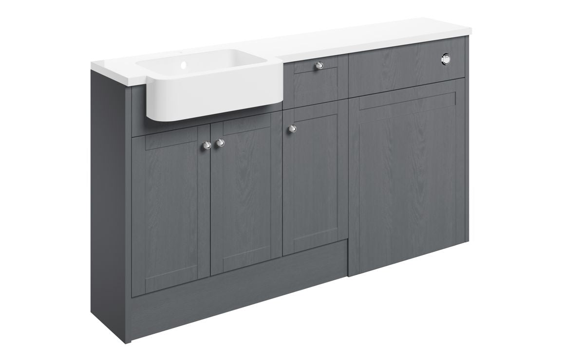 Montana - Basin, WC & 1 Drawer, 1 Door Unit Pack - 1542mm