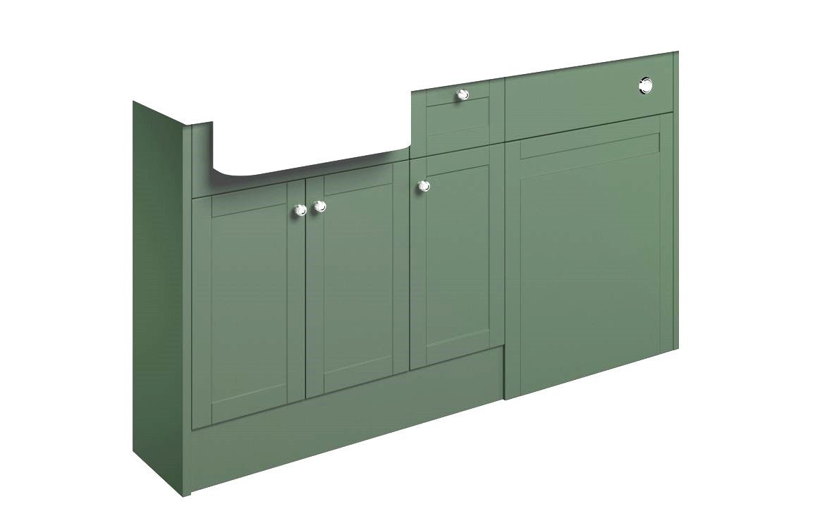 Montana - Basin, WC & 1 Drawer, 1 Door Unit Pack - 1542mm