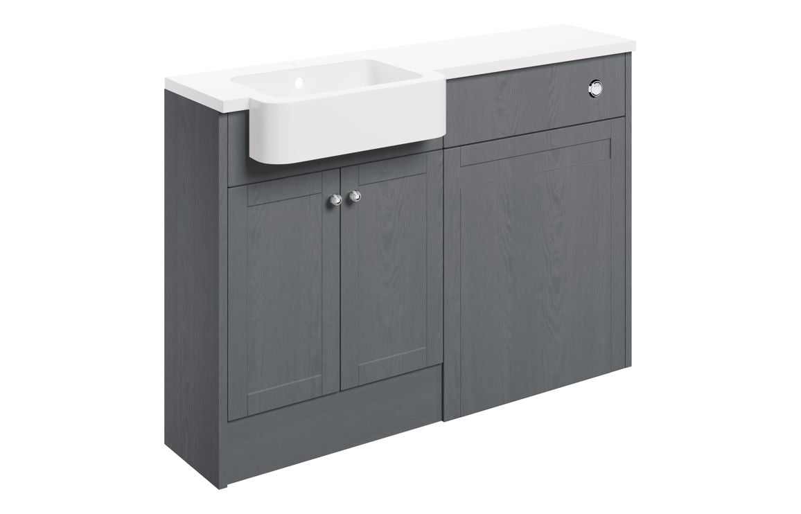 Montana - Basin & WC Unit Pack - 1254mm