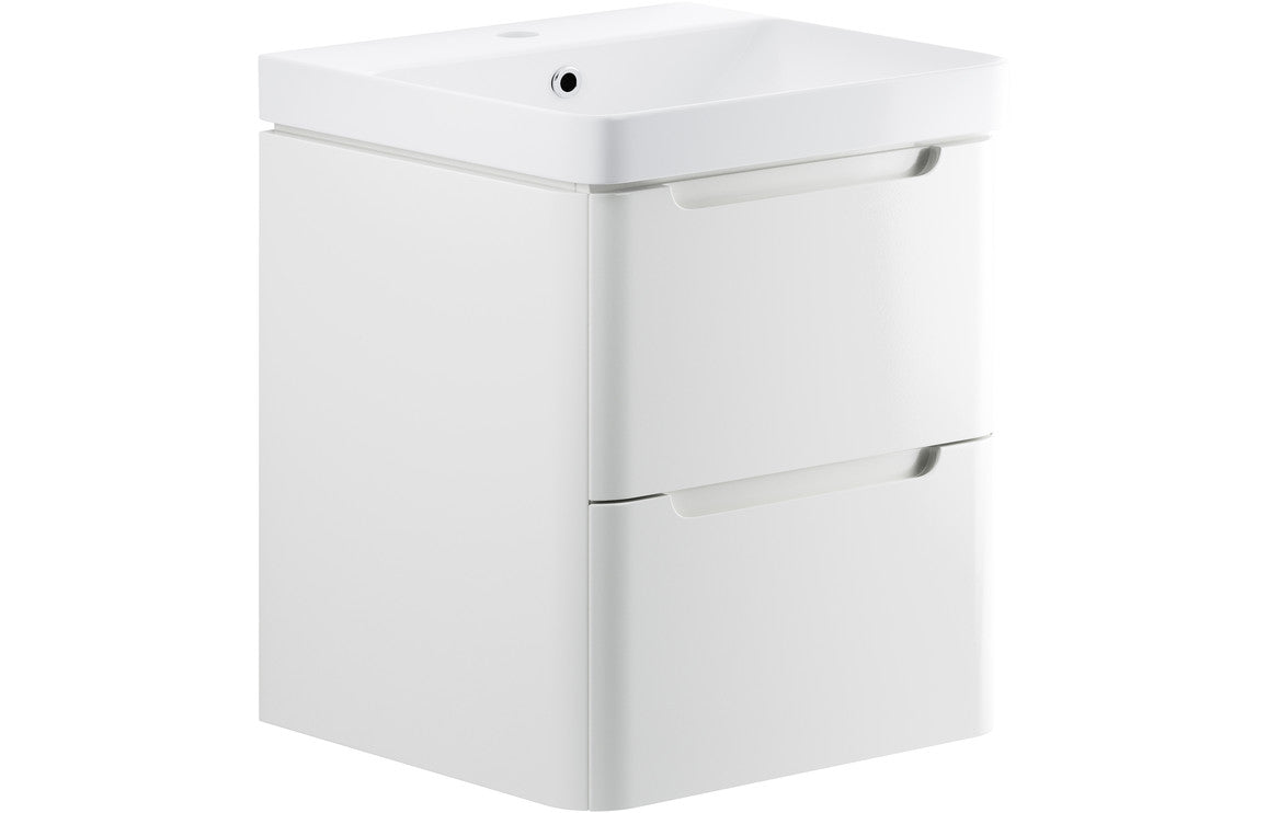 Grace - 2 Drawer Wall Hung Basin Unit - 600mm