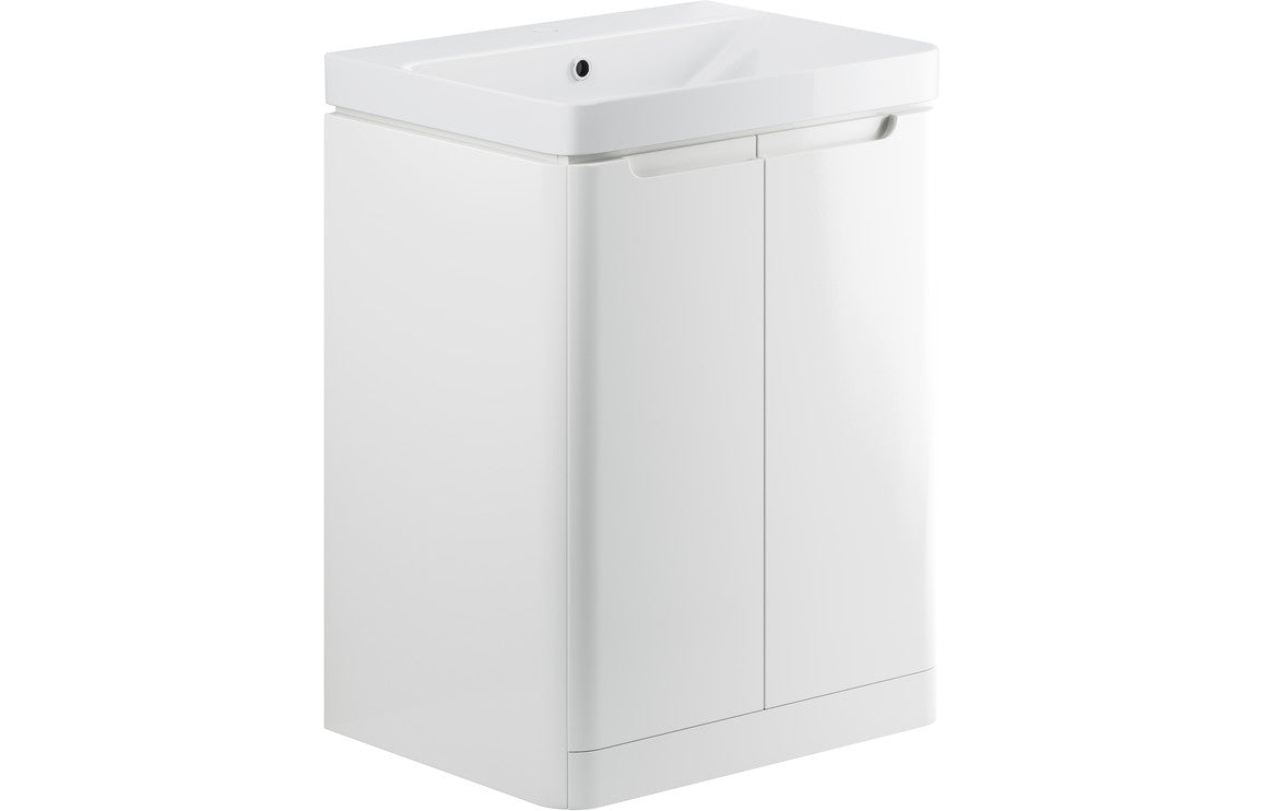 Grace - 2 Door Floor Standing Basin Unit - 600mm