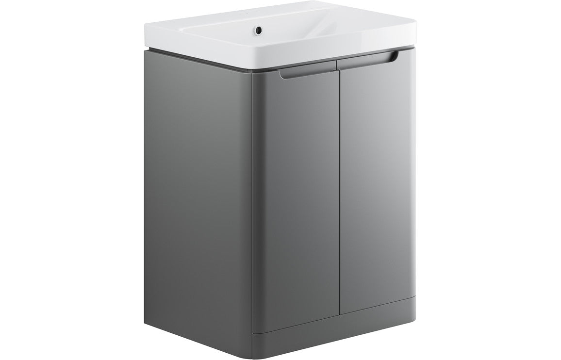 Grace - 2 Door Floor Standing Basin Unit - 600mm