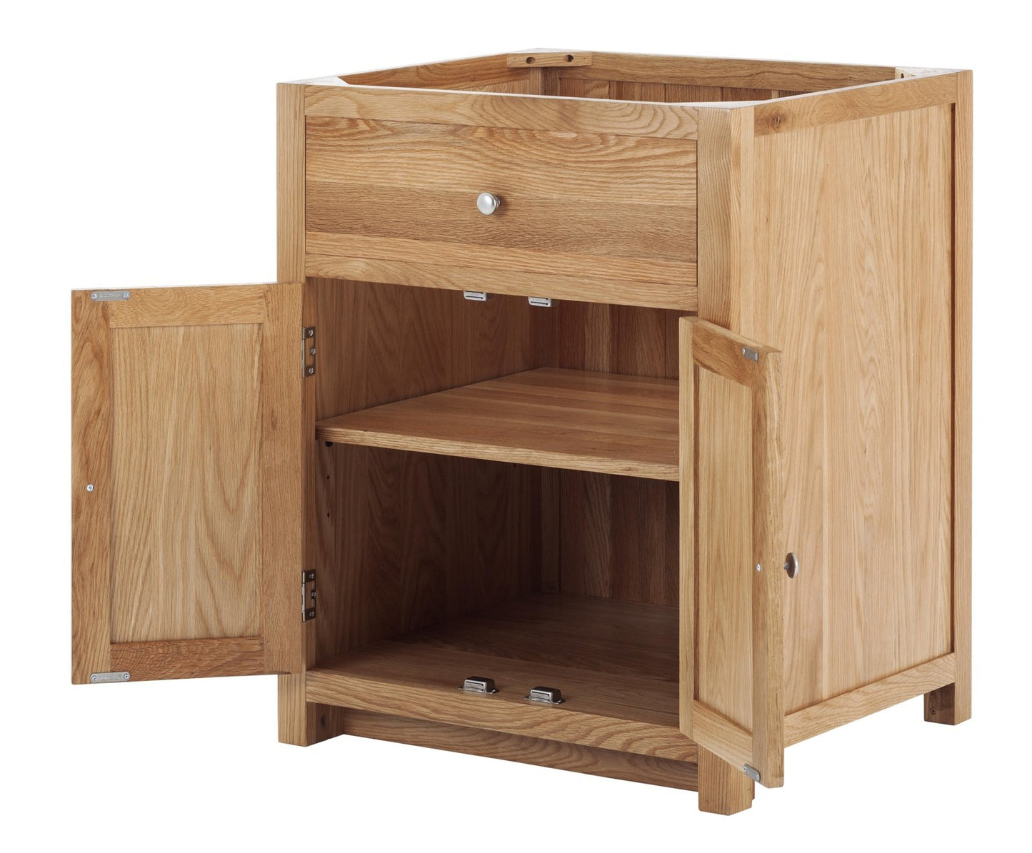 2 Door Sink Cabinet with false drawer - 700mm
