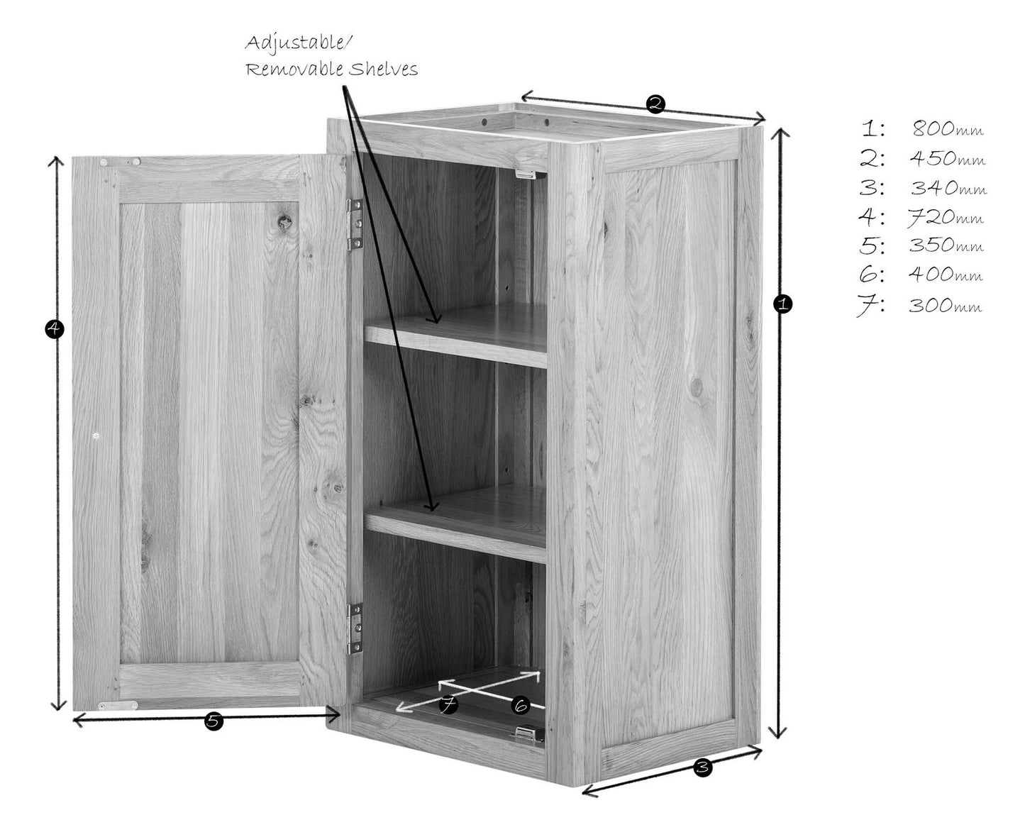 Wall Cabinet - 2 size options