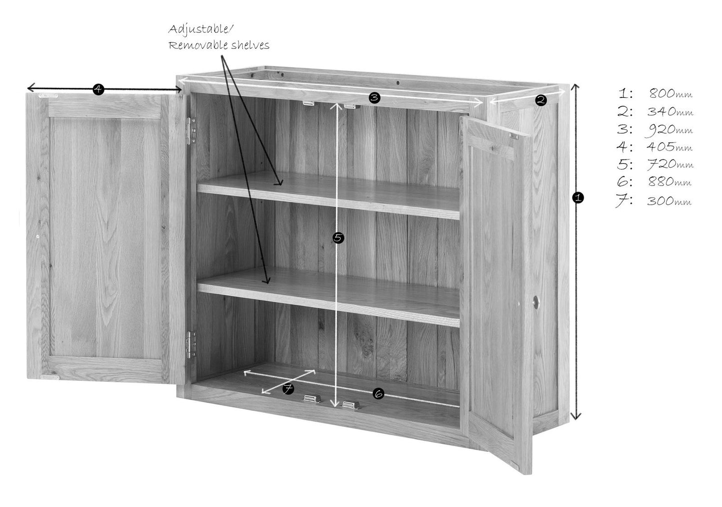 Wall Cabinet - 2 size options
