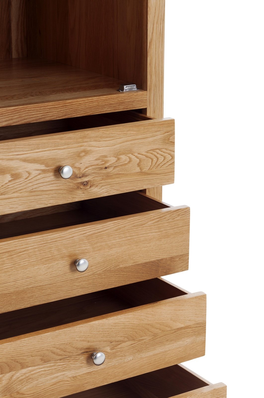 1 Door 4 Drawer Tall Larder Cabinet with soft close drawers - 690mm