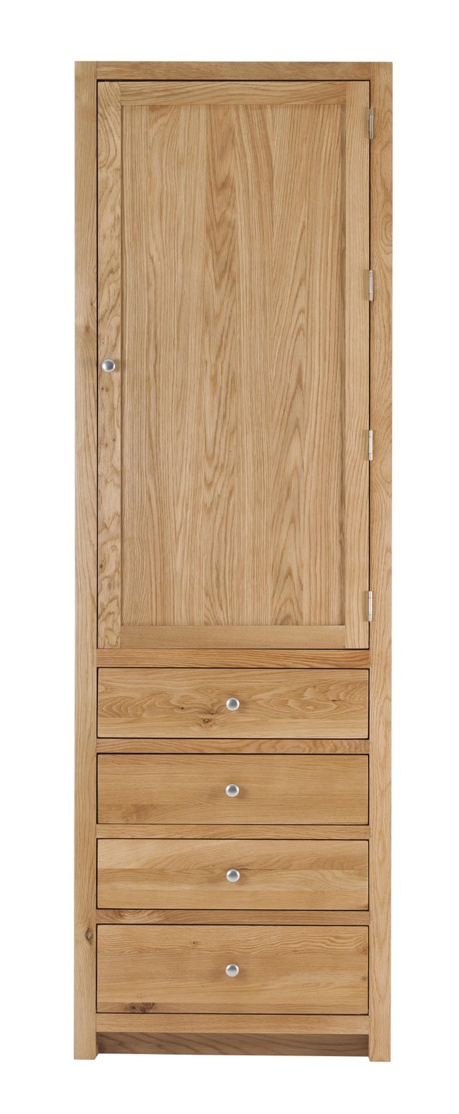 1 Door 4 Drawer Tall Larder Cabinet with soft close drawers - 690mm