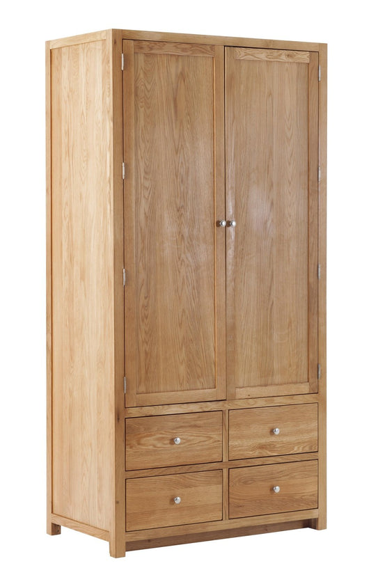 2 Door 10 Drawer Larder Cabinet with soft close drawers - 1100mm