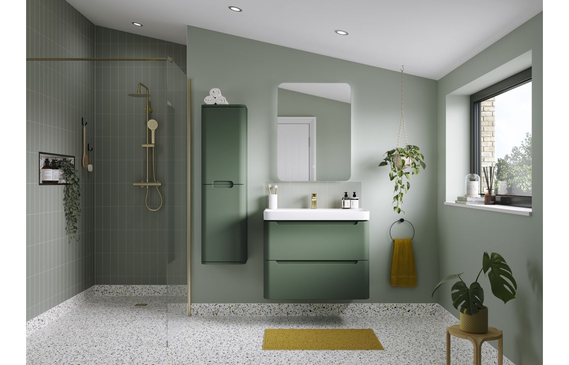 Grace - 2 Drawer Wall Hung Basin Unit - 800mm