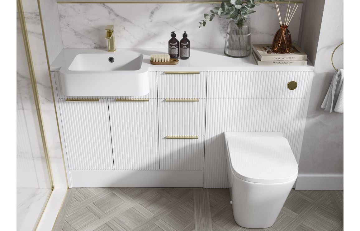 Tattile - Basin, WC & 3 Drawer Unit Pack - 1542mm