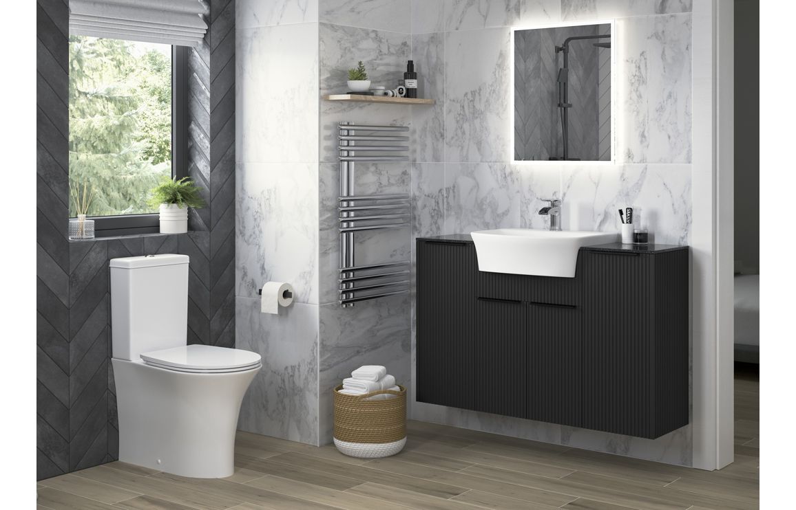 Tattile - Basin, WC & 1 Door Unit Pack - 1542mm