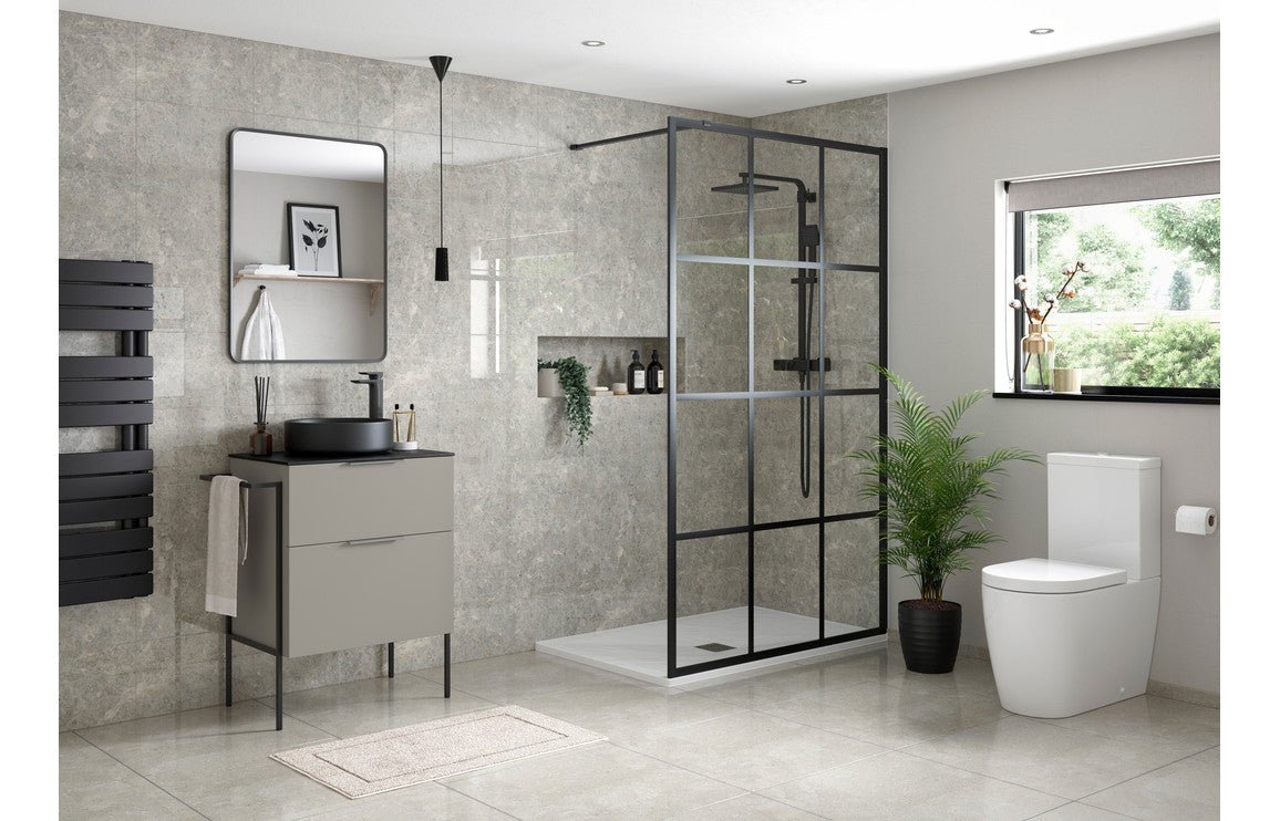 Varsity - Wall Hung 2 Drawer Basin Unit & Basin - 810mm