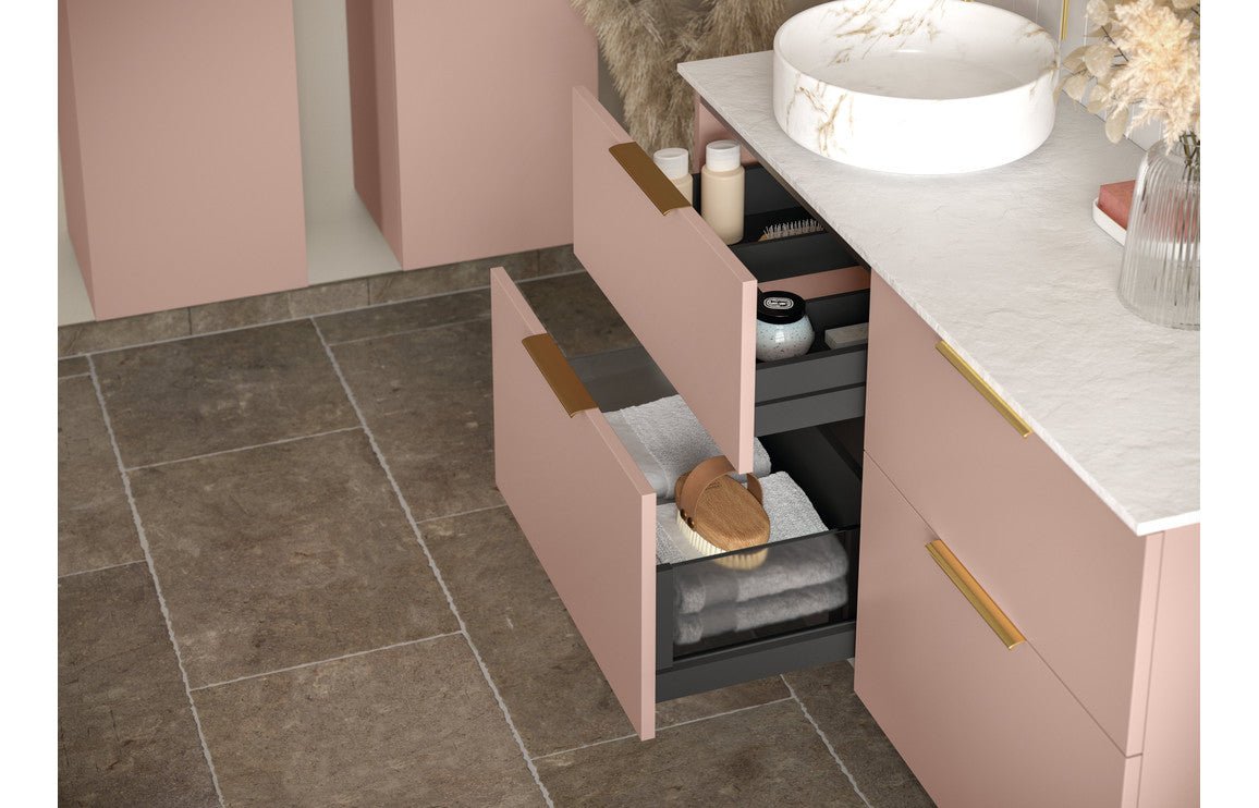 Varsity - Wall Hung 4 Drawer Basin Unit - 1180mm