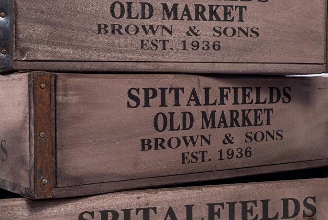 Spitalfields Market Boxes - Set of 3