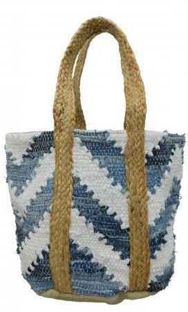 Recycled Denim Handbag  - 2 Size Options