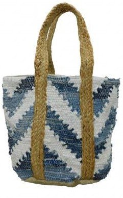Recycled Denim Handbag  - 2 Size Options