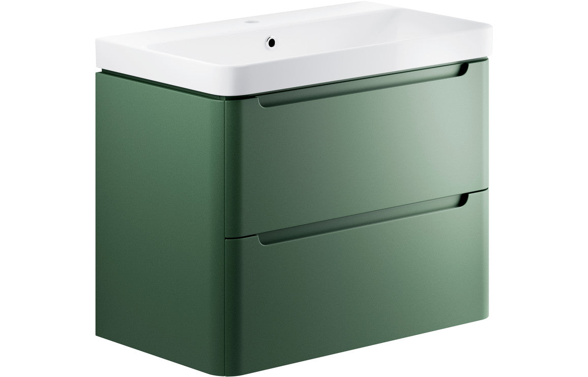 Grace - 2 Drawer Wall Hung Basin Unit - 800mm