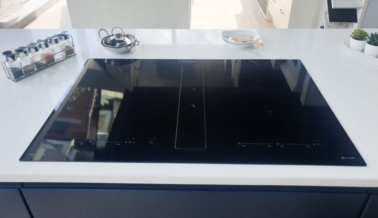Ex Display Kitchen - Symphony New York - Indigo & Gloss White Kitchen with Worktops