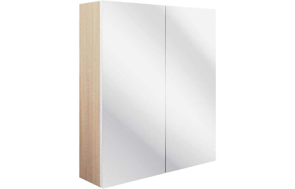 Tattile - 2 Door Mirrored Wall Unit - 600mm