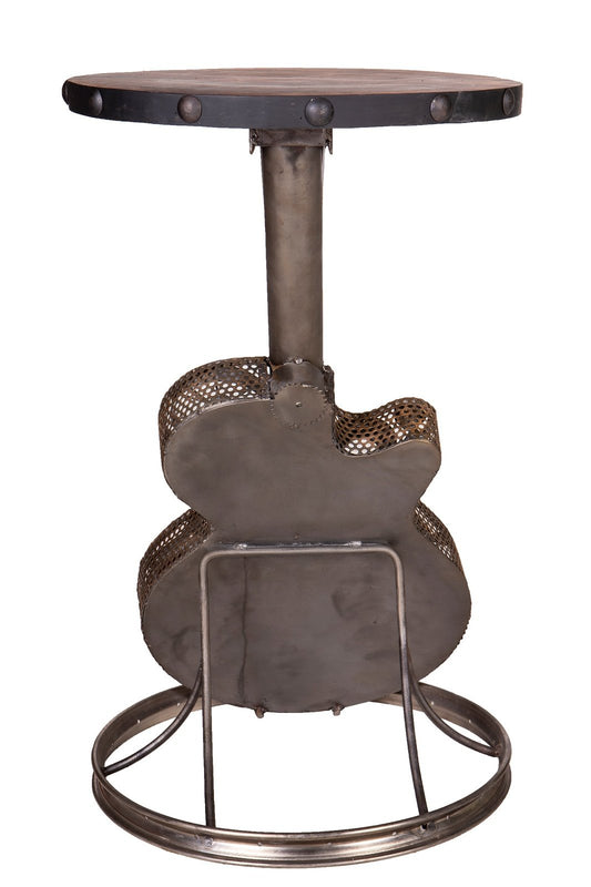Wrought Iron Guitar Table