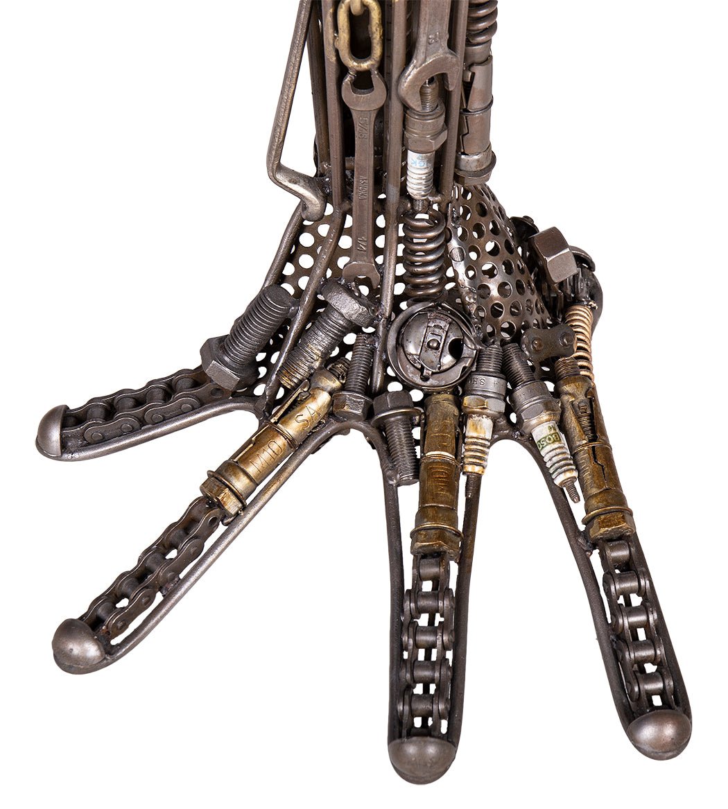 Wrought Iron Hand Table