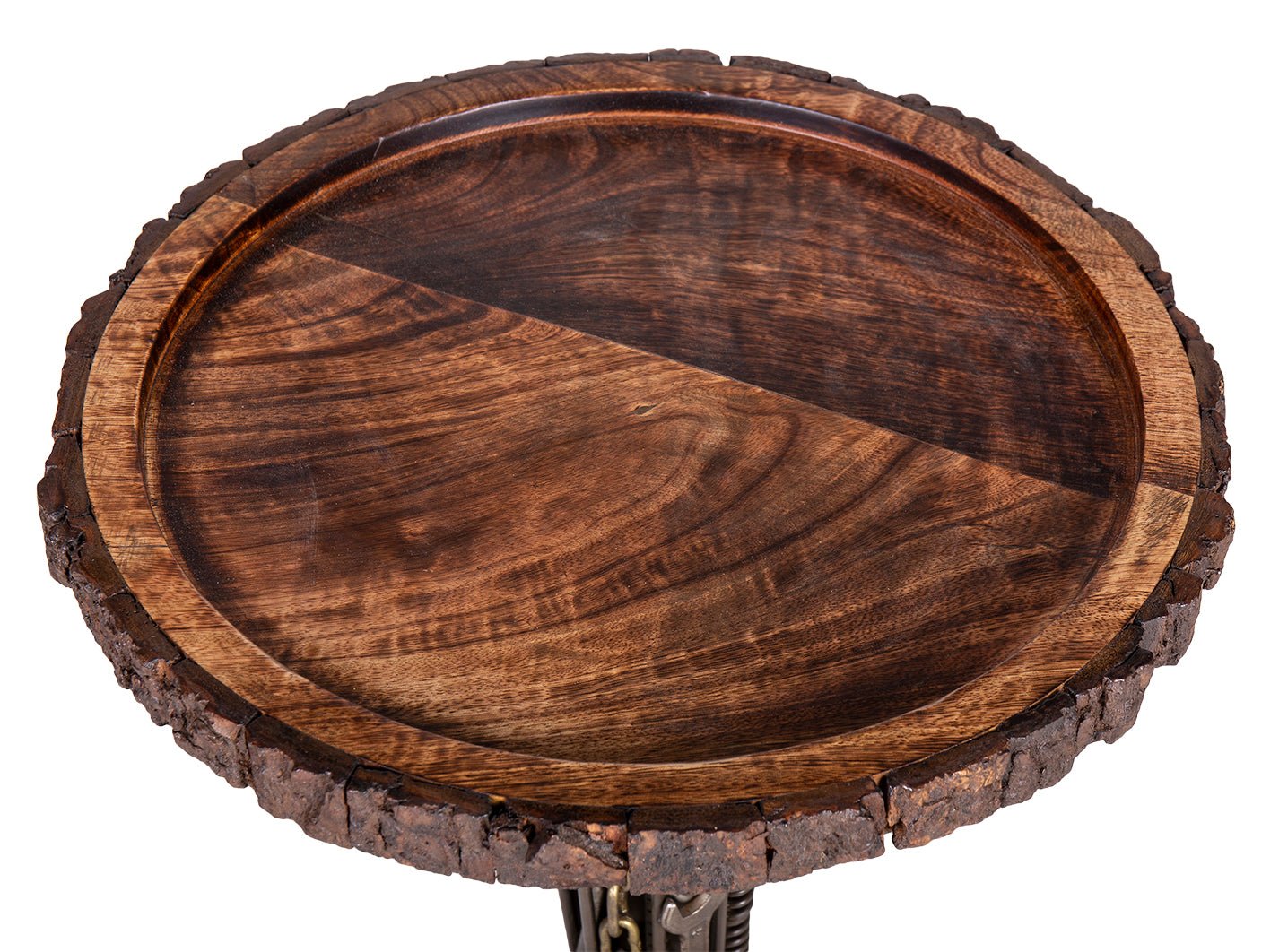Wrought Iron Hand Table