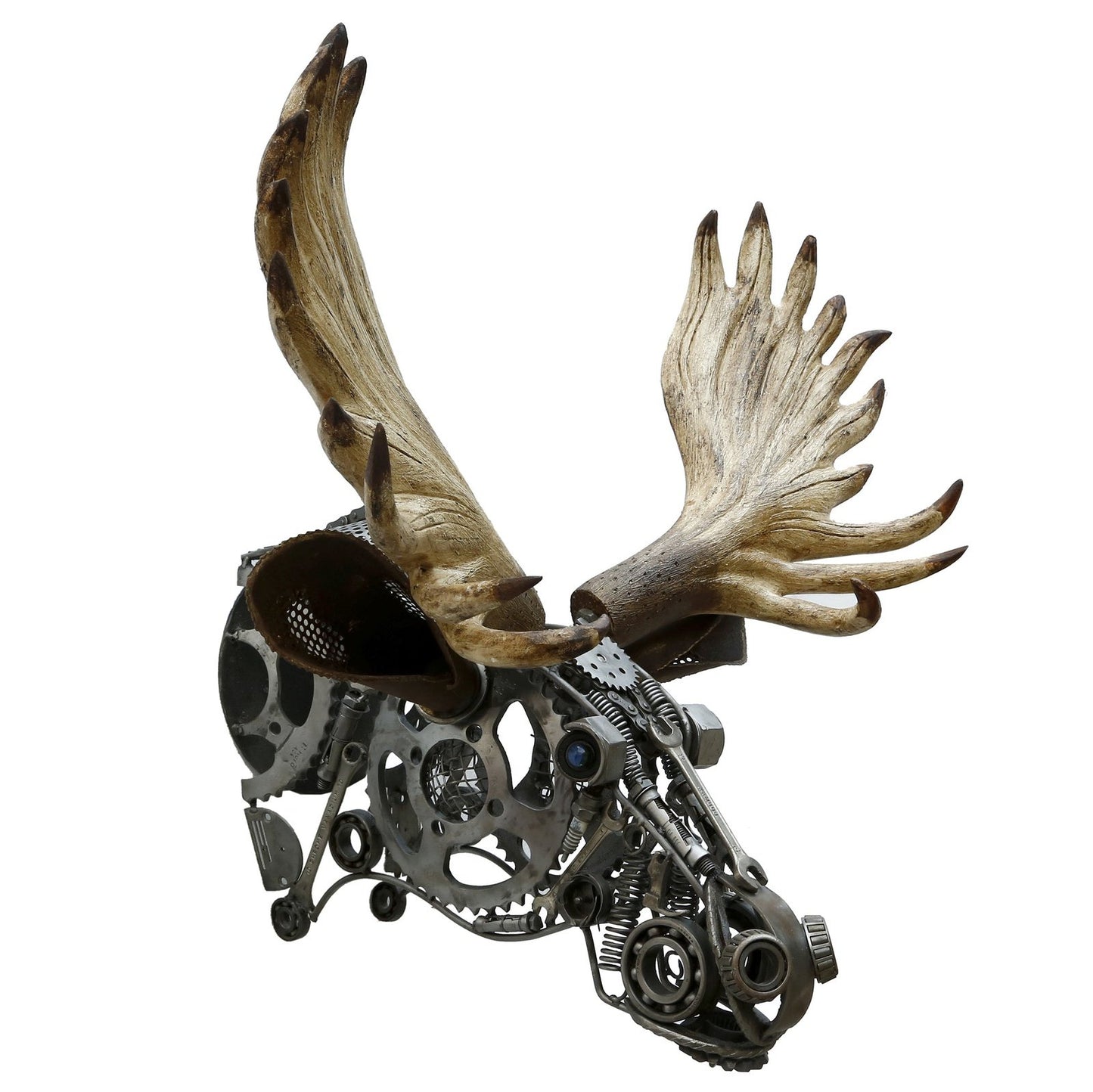 Deer Head Sculpture