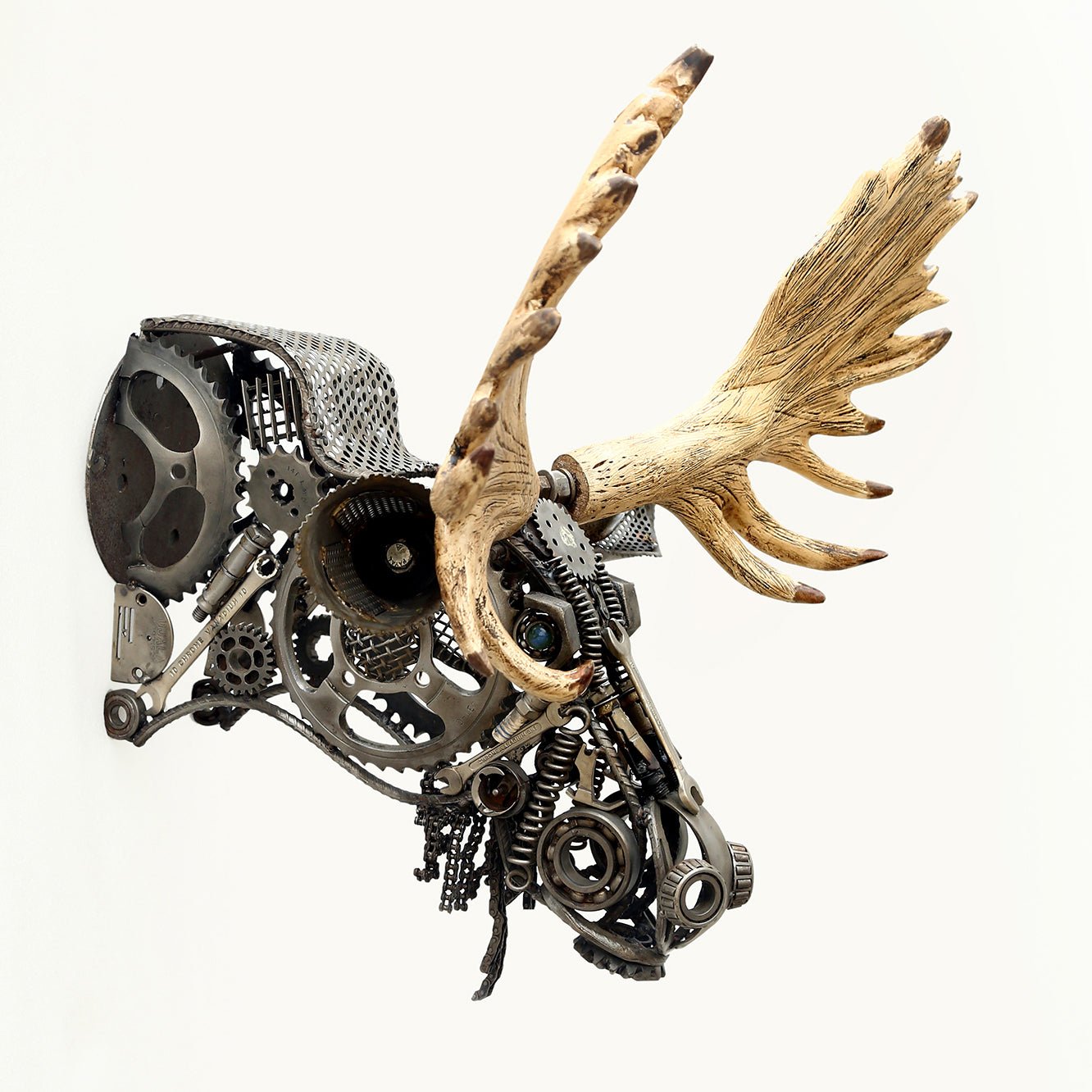 Deer Head Sculpture
