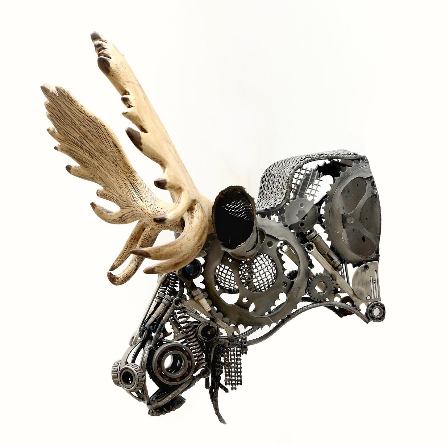 Deer Head Sculpture