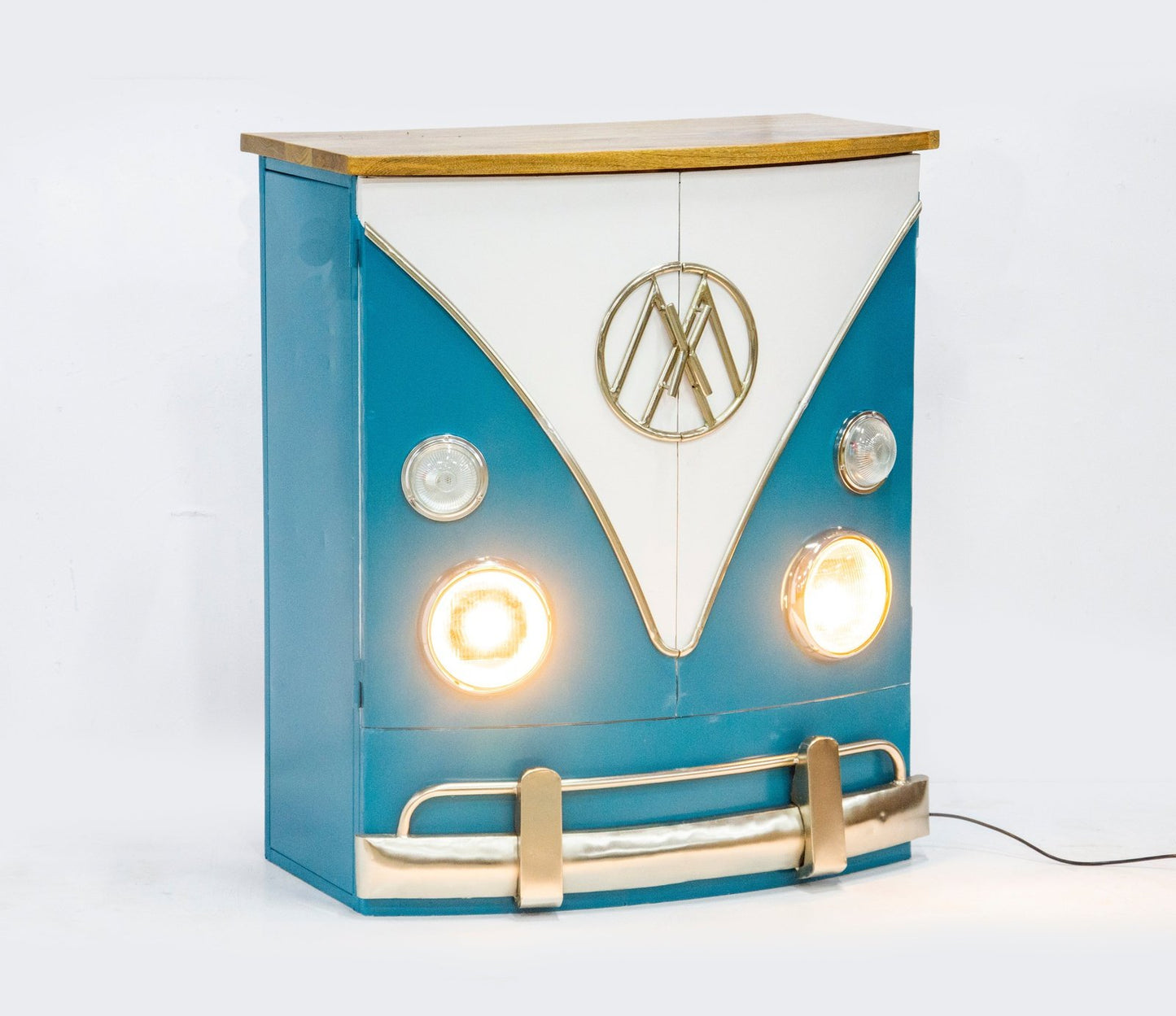 VW Camper 2 Door Cabinet with Lights