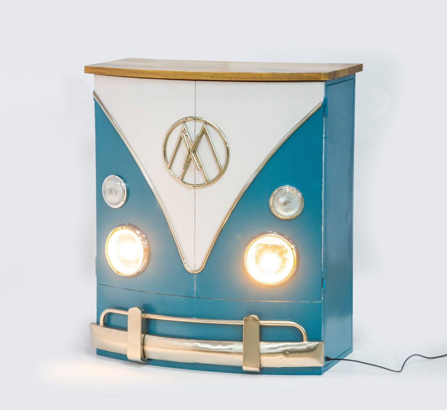 VW Camper 2 Door Cabinet with Lights