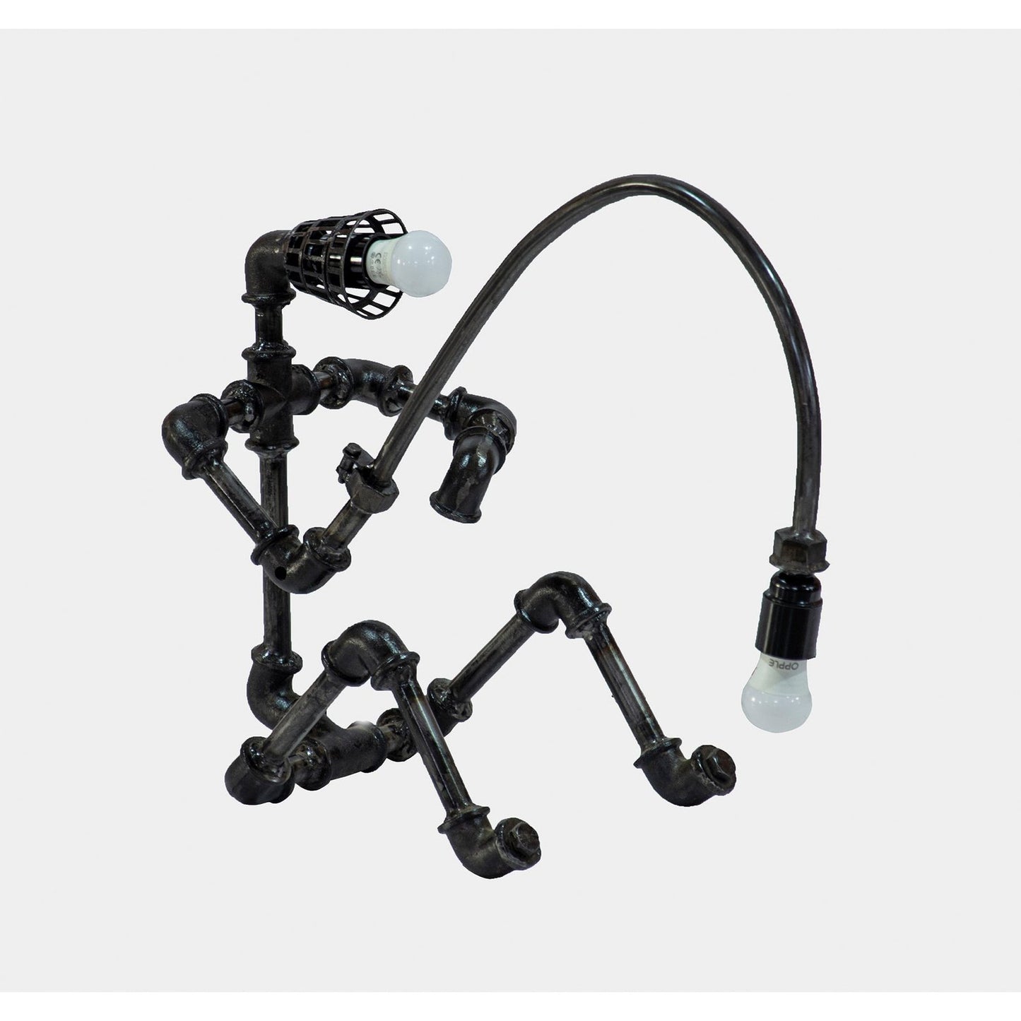 Reclaimed Parts Robot Table Lamp - Gone Fishing