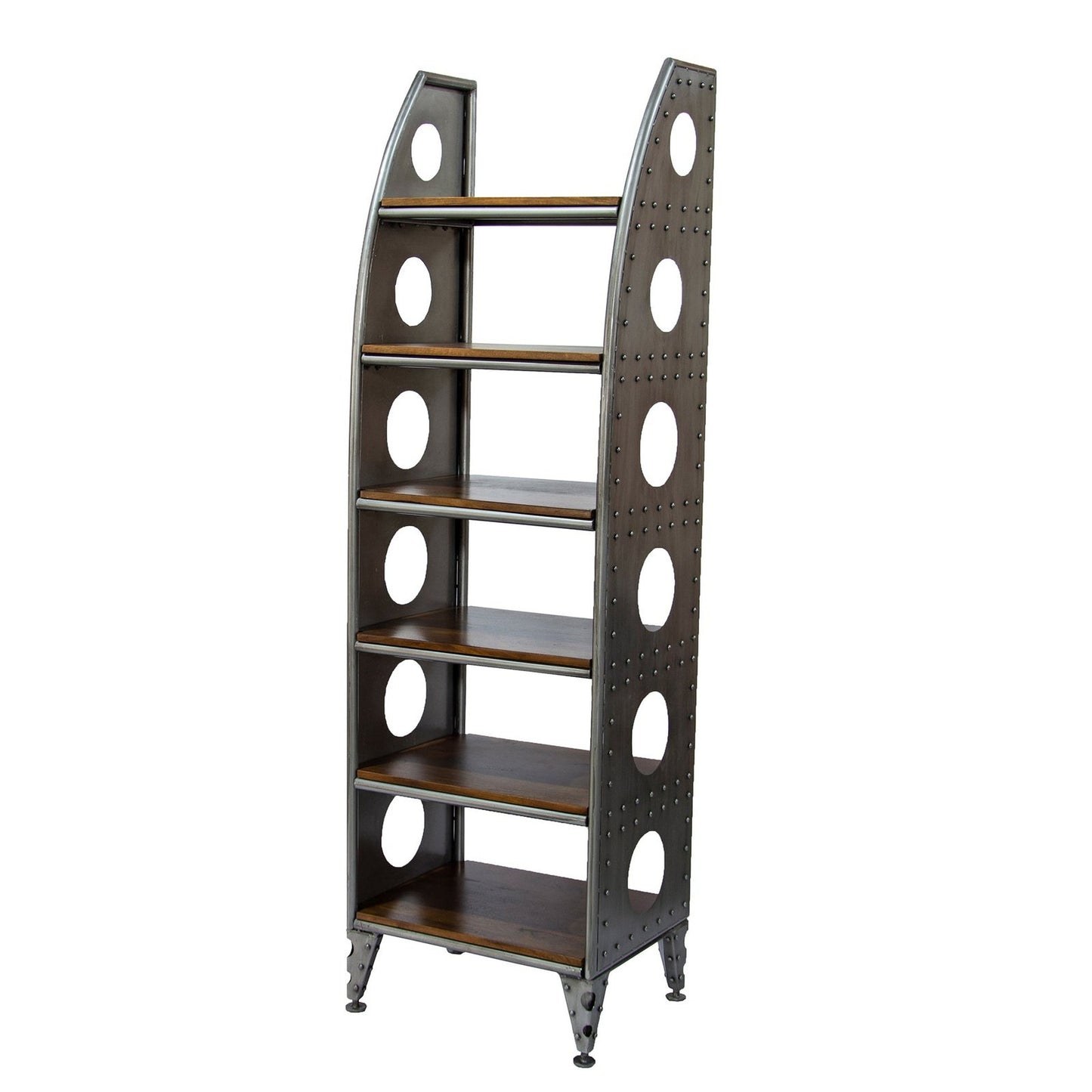 Reclaimed Iron Aviation Design - Bookshelf - 2m