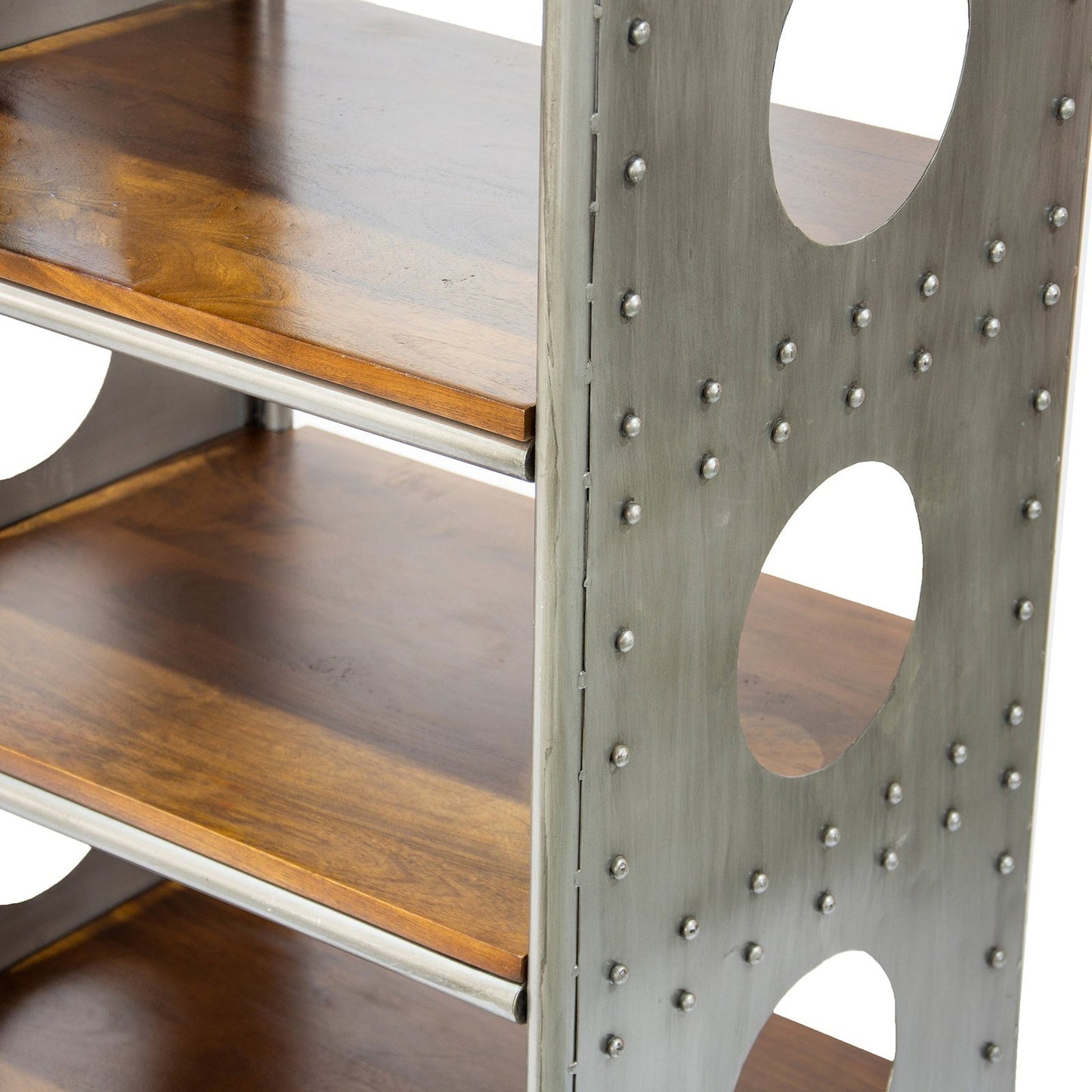Reclaimed Iron Aviation Design - Bookshelf - 2m