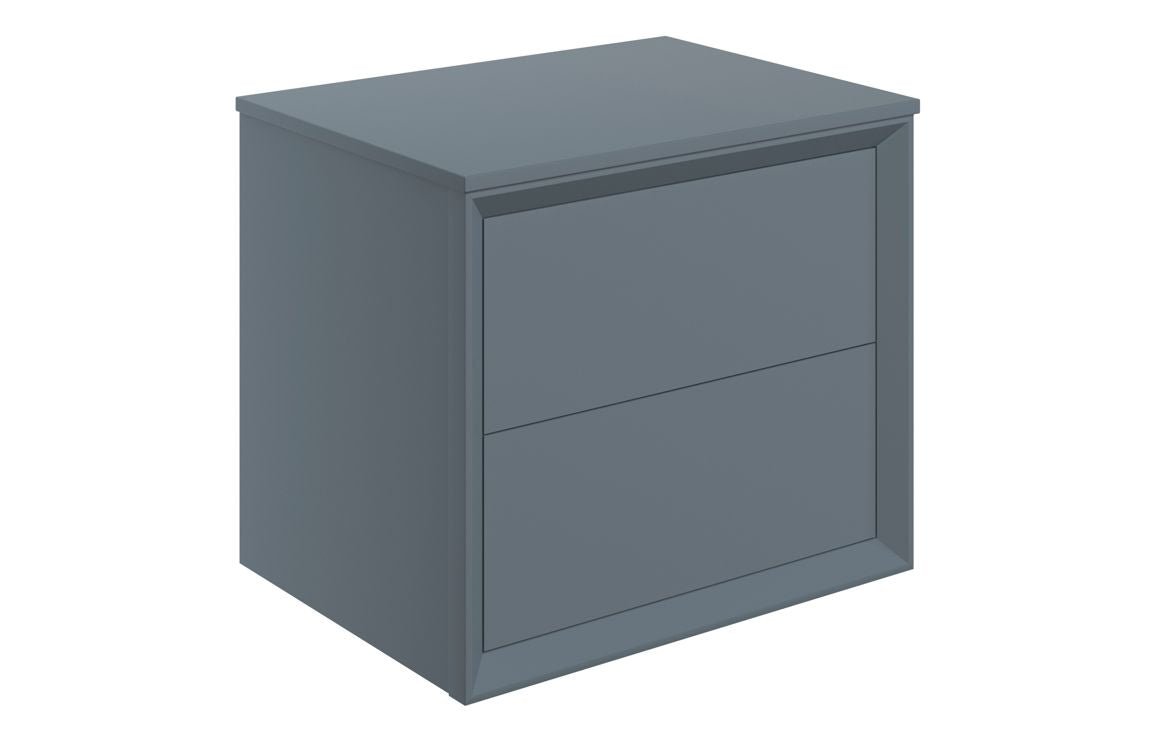 Edge - 600mm Wall Hung 2 Drawer Basin Unit & Top