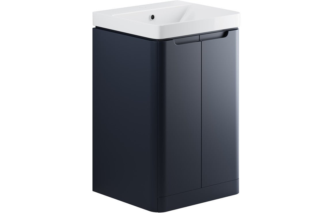 Grace - 2 Door Floor Standing Cloakroom Basin Unit - 500mm