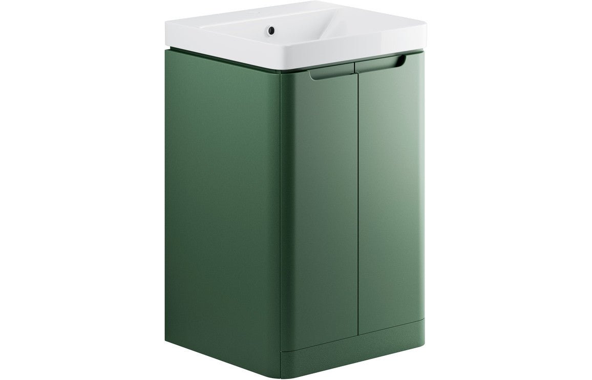 Grace - 2 Door Floor Standing Cloakroom Basin Unit - 500mm