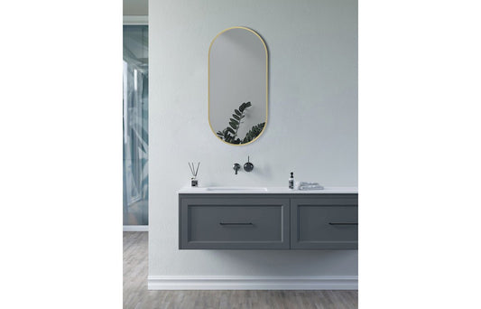 Origin - Available in 4 Different Shapes/Sizes  in Matt Black & Brushed Brass