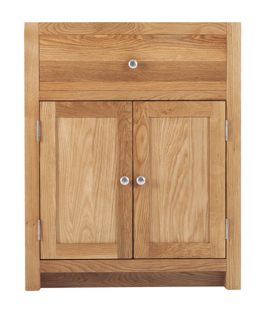 2 Door Sink Cabinet with false drawer - 700mm