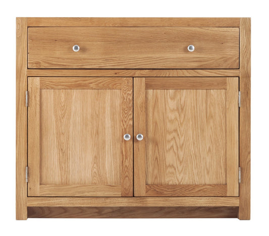 2 Door 1 Drawer Cabinet with soft close drawers - 1000mm