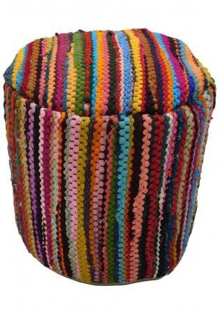 Pouf  - Eco Friendly - 45 x 45 x 25cm