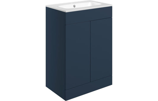 Varsity - Floor Standing 2 Door Basin Unit & Basin  - 615mm