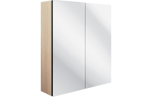 Tattile - 2 Door Mirrored Wall Unit - 600mm