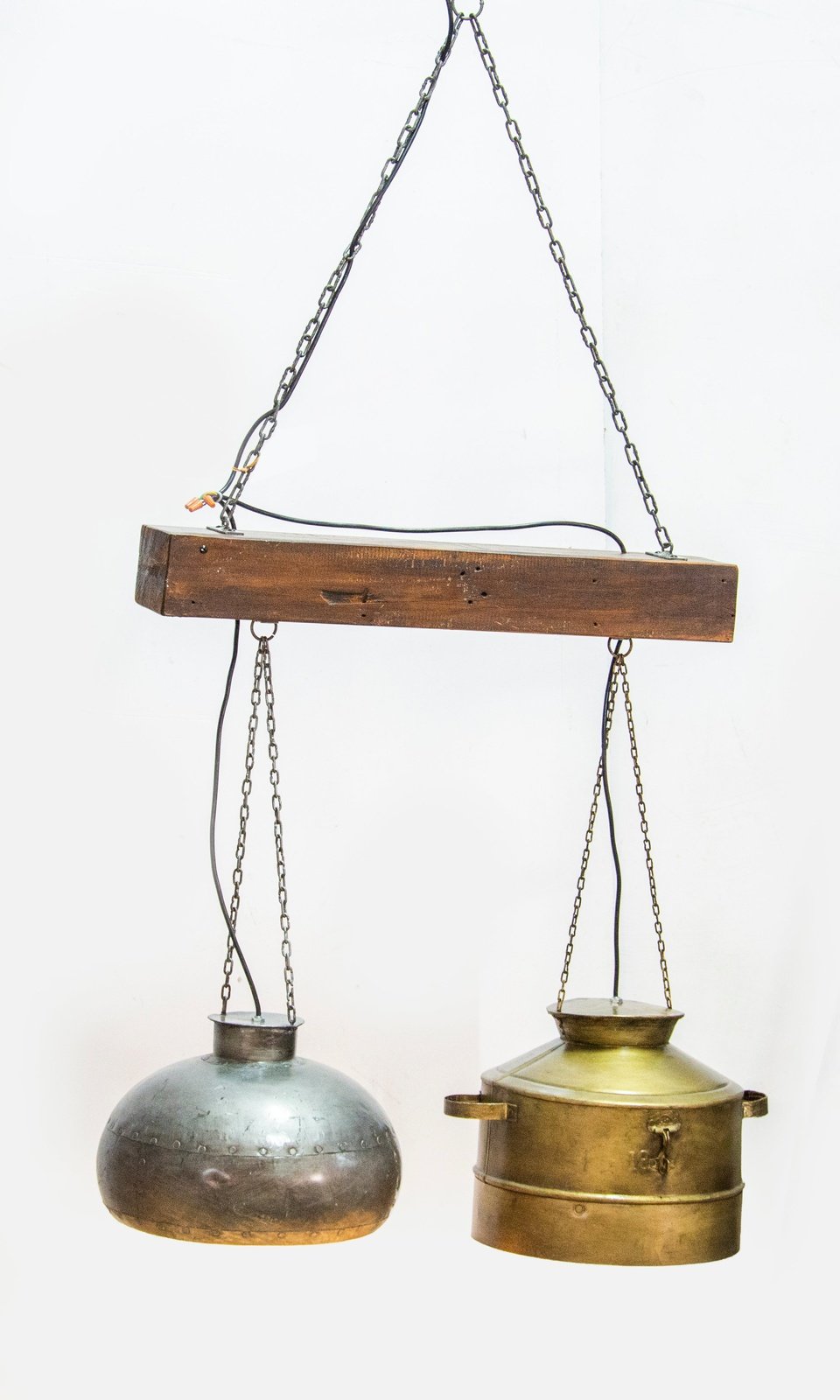Reclaimed Pots Ceiling Lamp