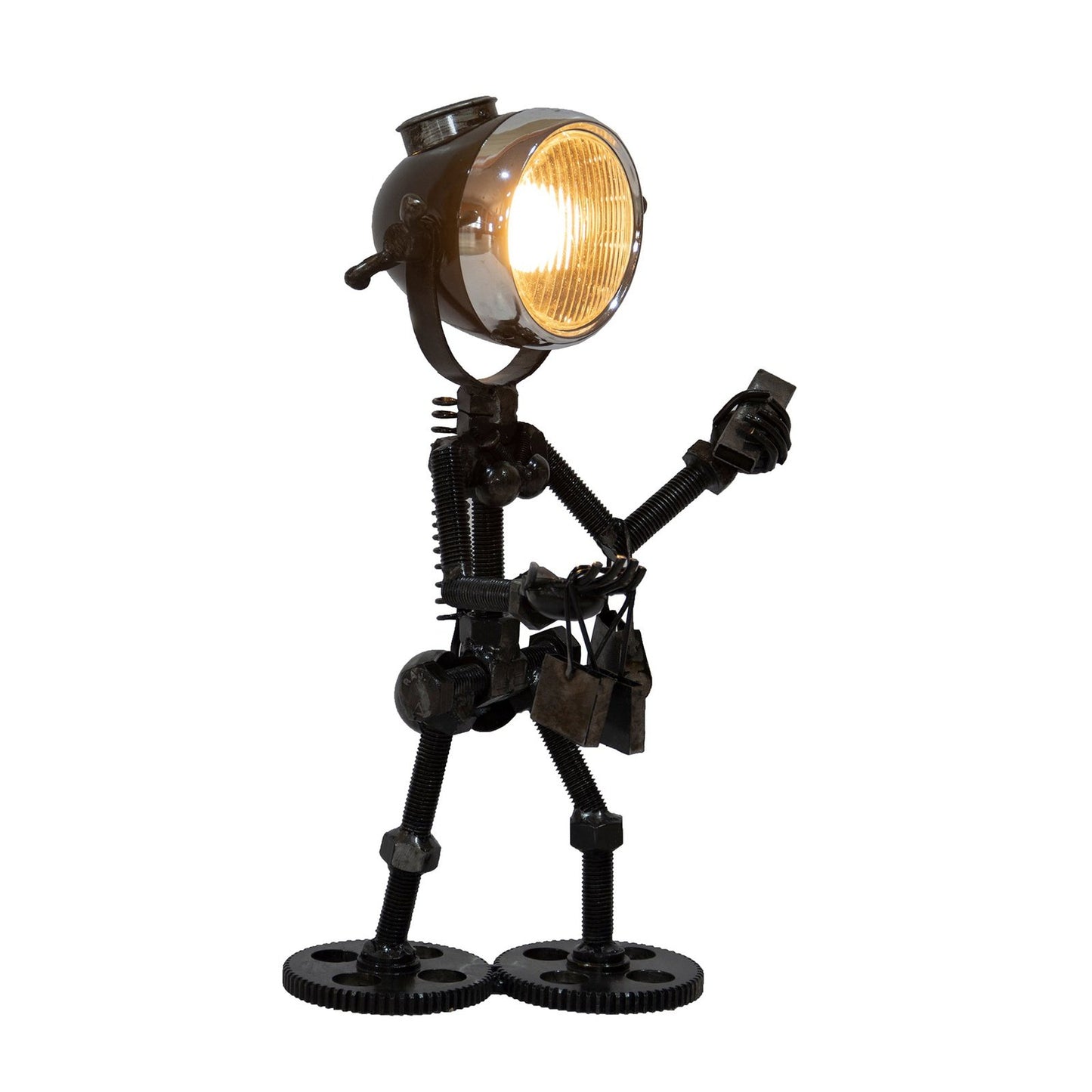 Reclaimed Parts Robot Table Lamp - Gone Shopping