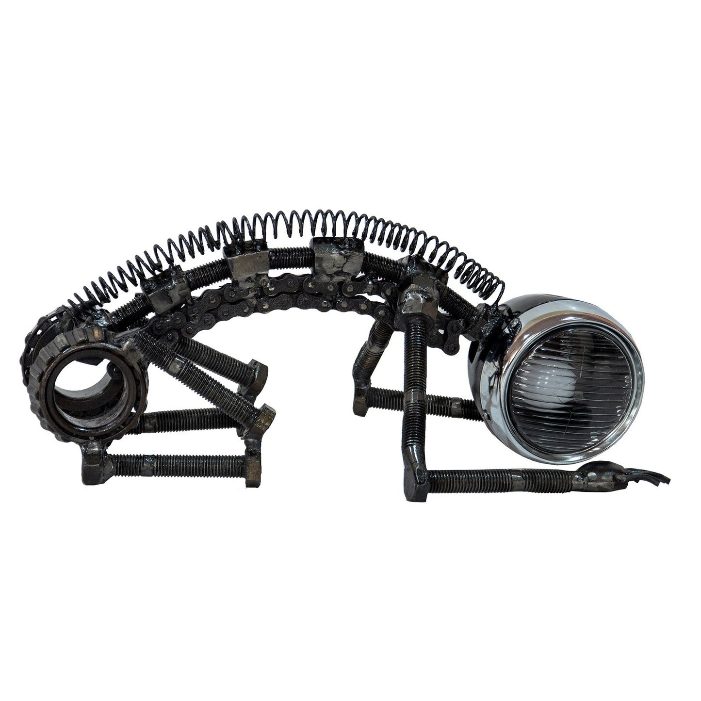 Reclaimed Parts Robot Table Lamp - Time To Pray